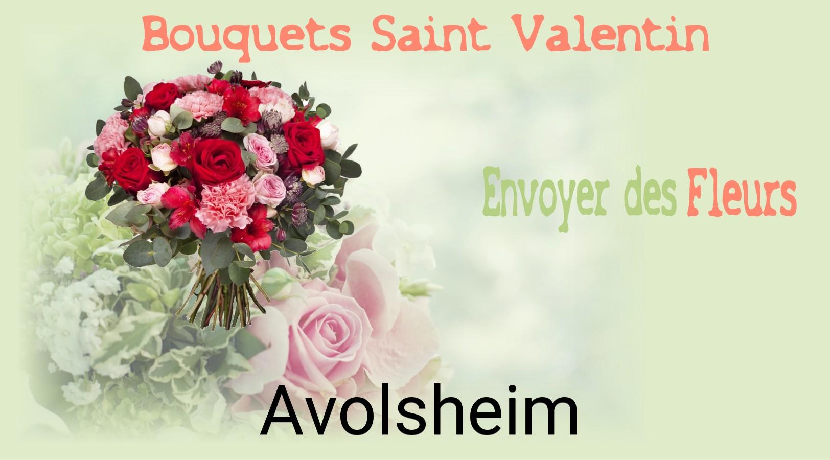 Roses de Saint-Valentin livrées à Avolsheim